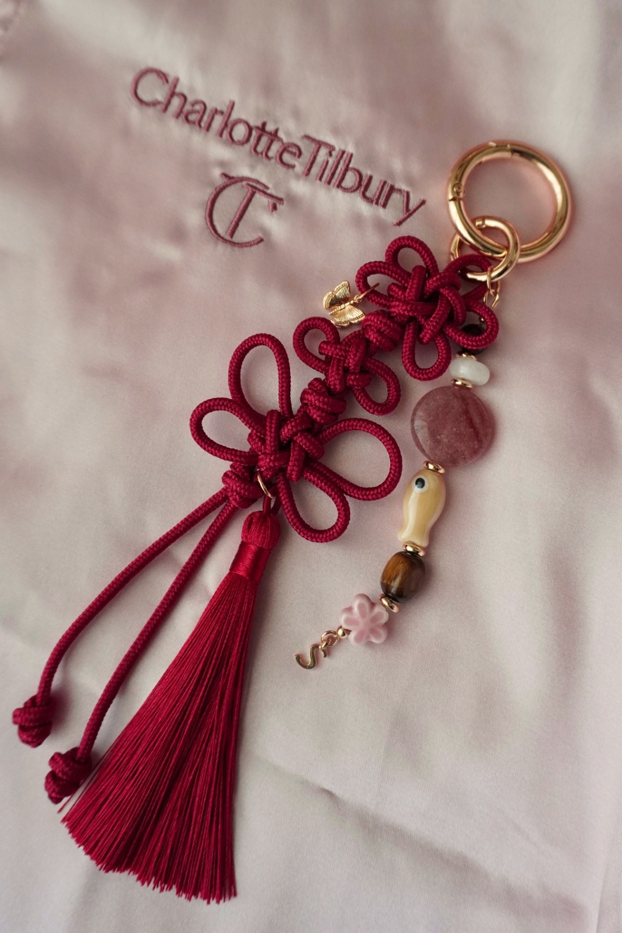 Charlotte Tilbury Norigae-inspired keychain workshop